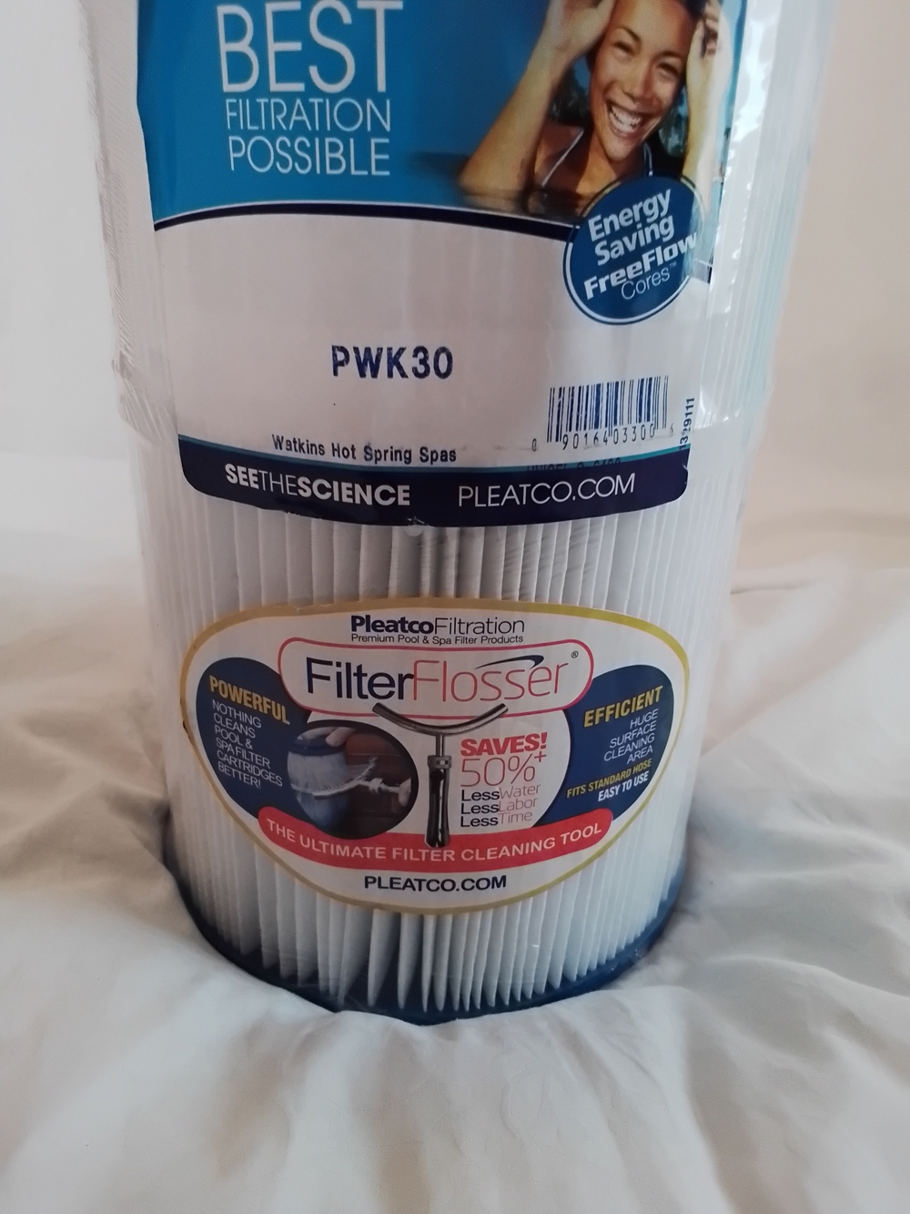 Pleatco Pool & Spa Filter PWK30 - White